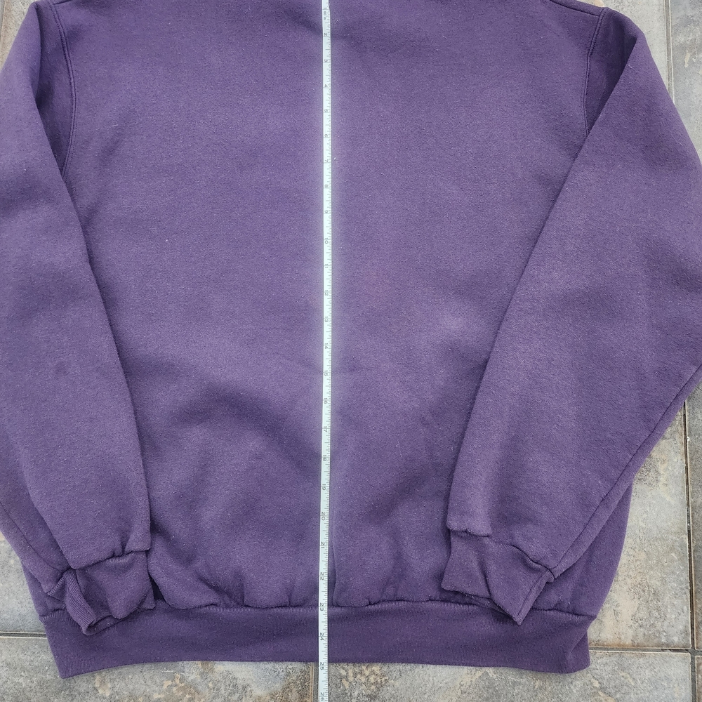 Vintage 90s Day Breeze Women's XL Gold Flower Double Collar Crewneck Sweatshirt - Picture 8 of 8